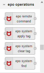 ePolicy Orchestrator (ePO) Operations Nodes